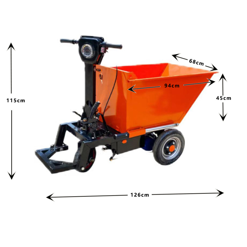 Stand-up dump truck Engineering vehicle