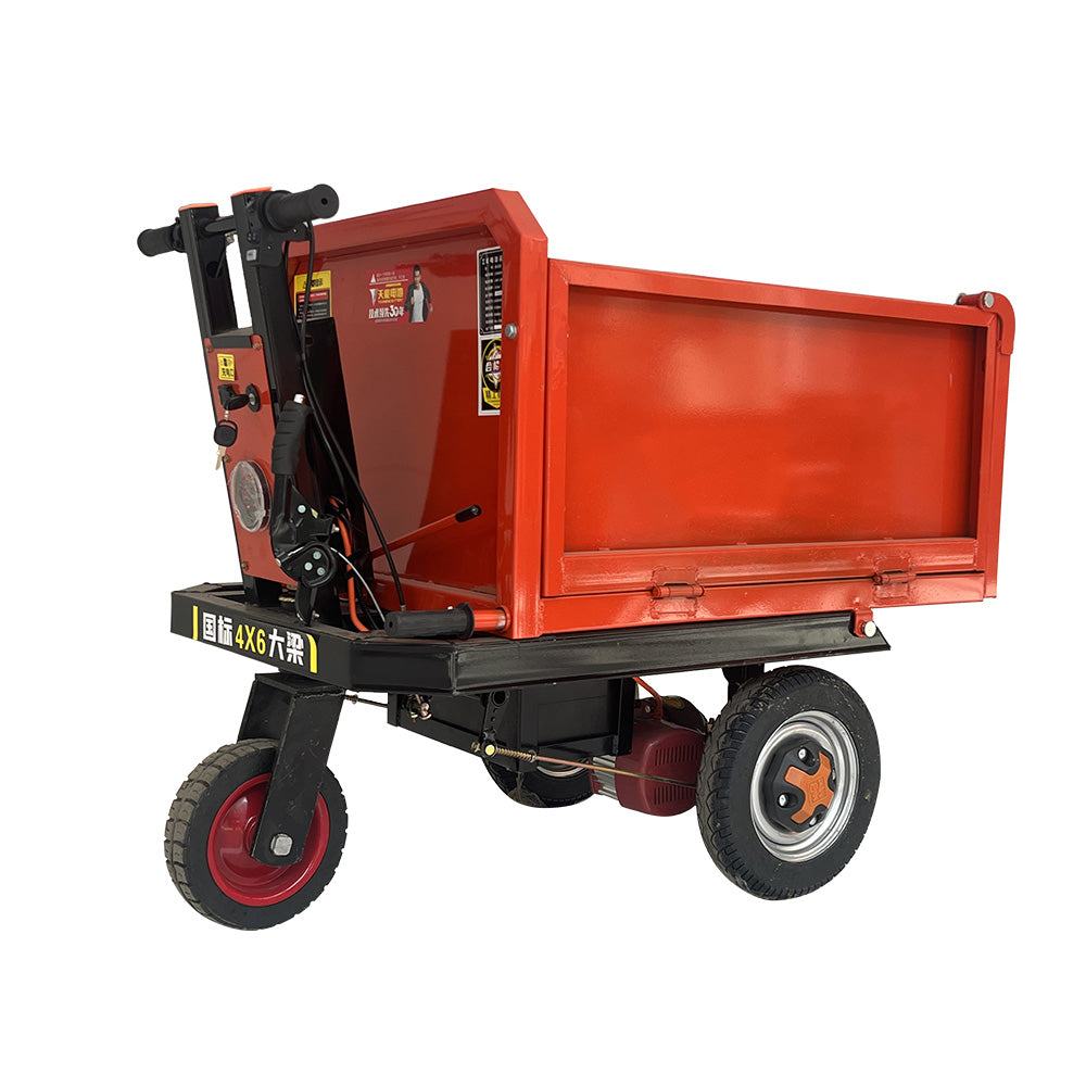 Concrete pulling tricycle Engineering vehicle