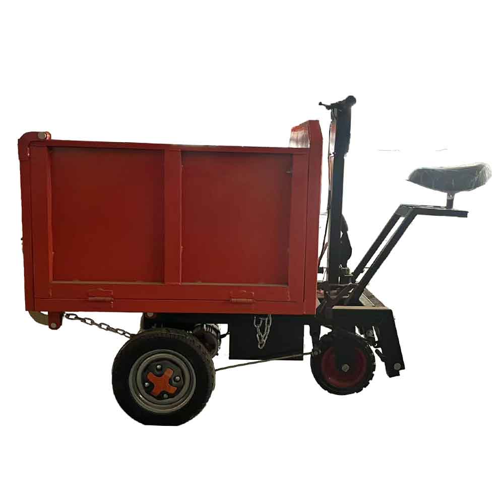 Electric engineering vehicle three in one three door ash hopper