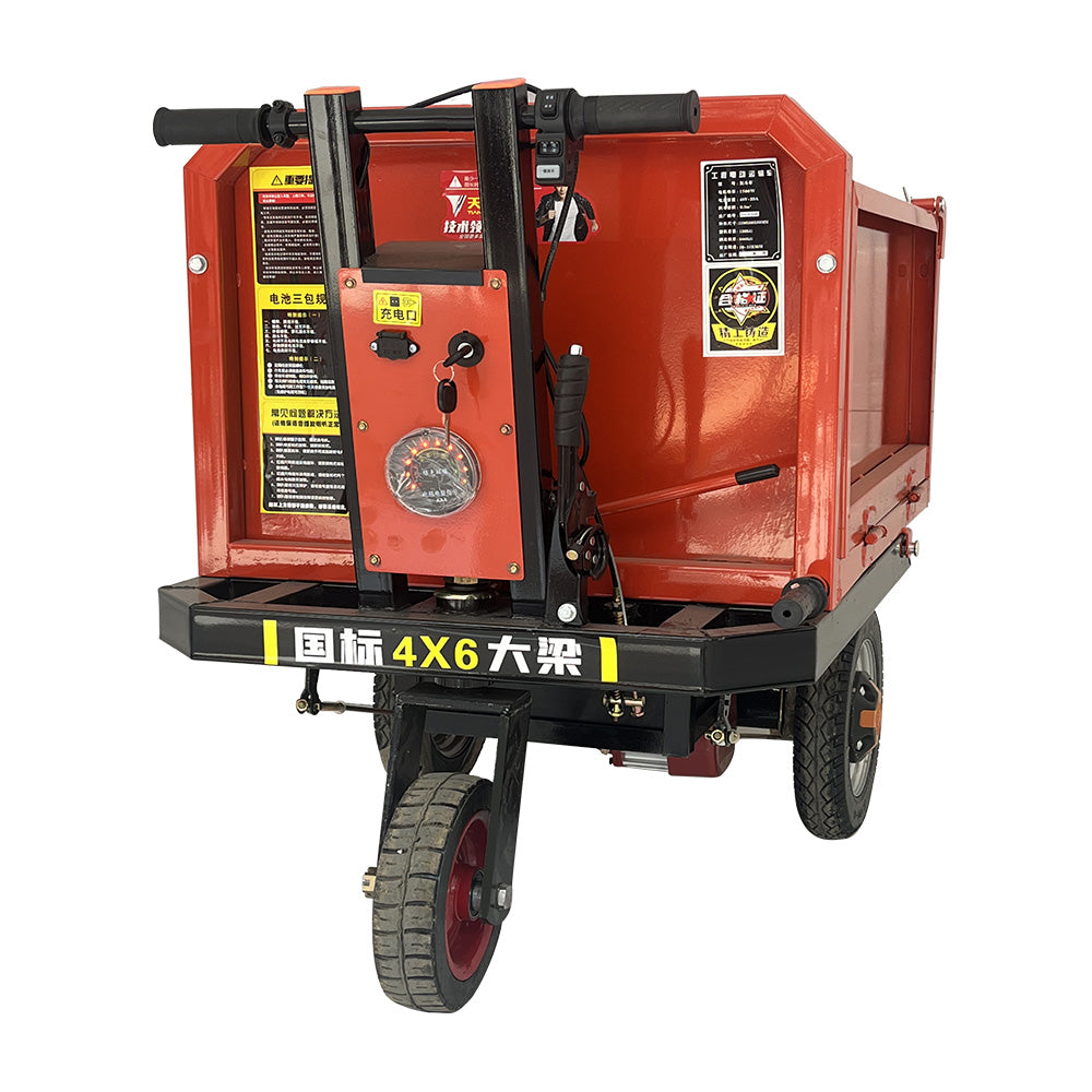 Concrete pulling tricycle Engineering vehicle