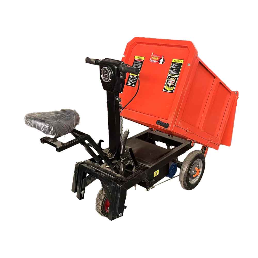 Electric engineering vehicle three in one three door ash hopper