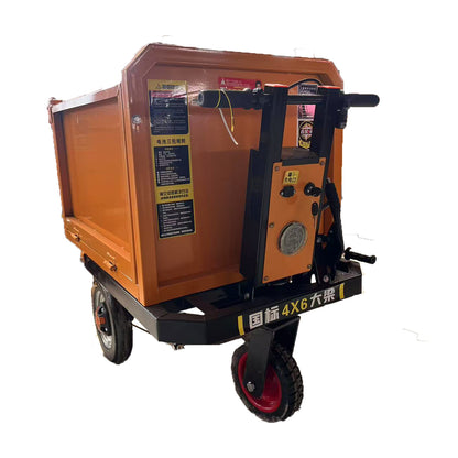 Electric Engineering vehicle construction site