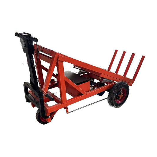 Transport vehicle   brick-pulling cart for the station frame