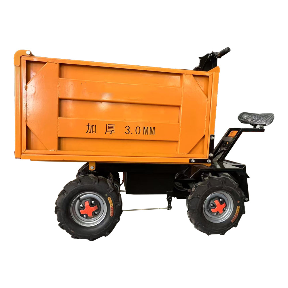 Electric four-wheeler hand flip four combination Engineering vehicle