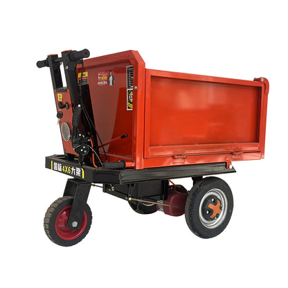 Concrete pulling tricycle Engineering vehicle