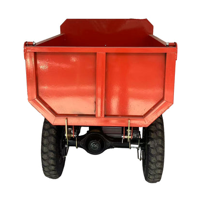 Electric engineering tricycle U-shaped concrete pulling