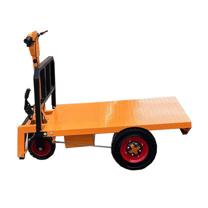 Electric tricycle stand flatbed Engineering vehicle