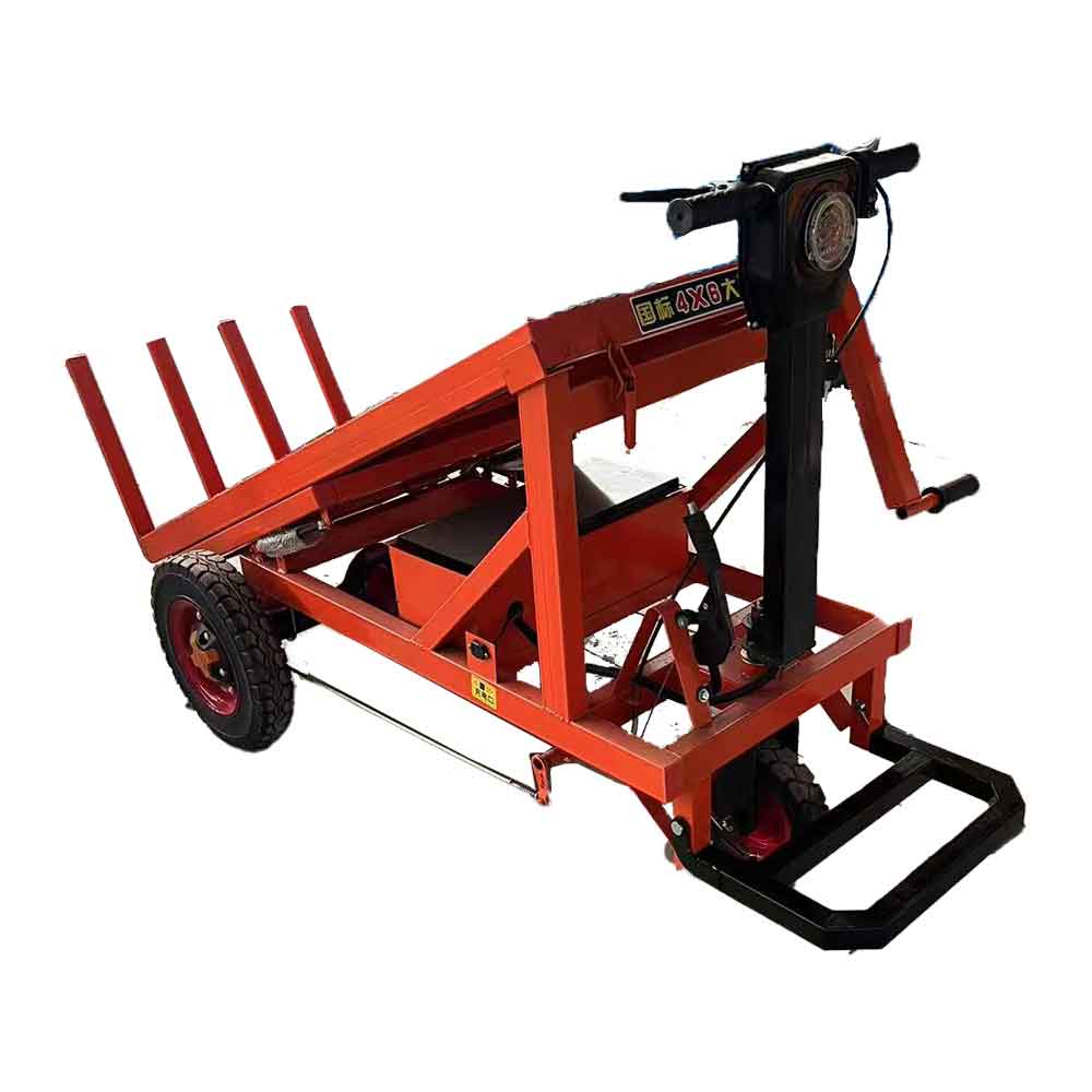 Transport vehicle   brick-pulling cart for the station frame