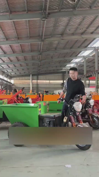 Electric tricycle transporter sand truck