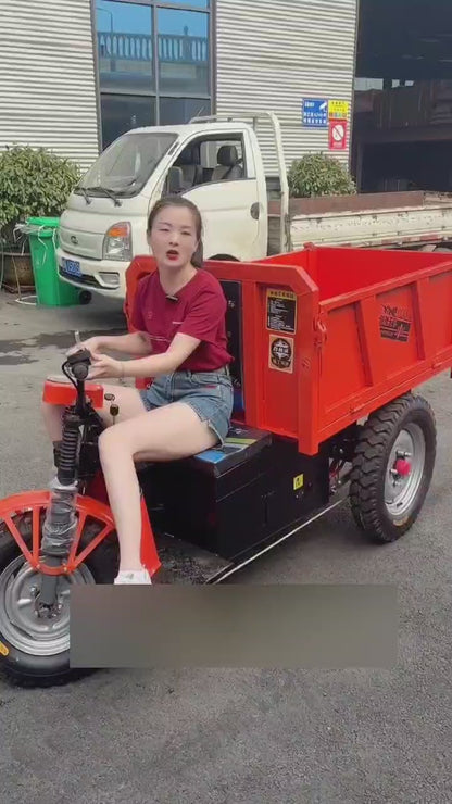 1.4m electric Engineering vehicle for pulling salad bricks