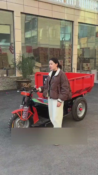 1.4m Electric Tricycle Hydraulic Dump Truck