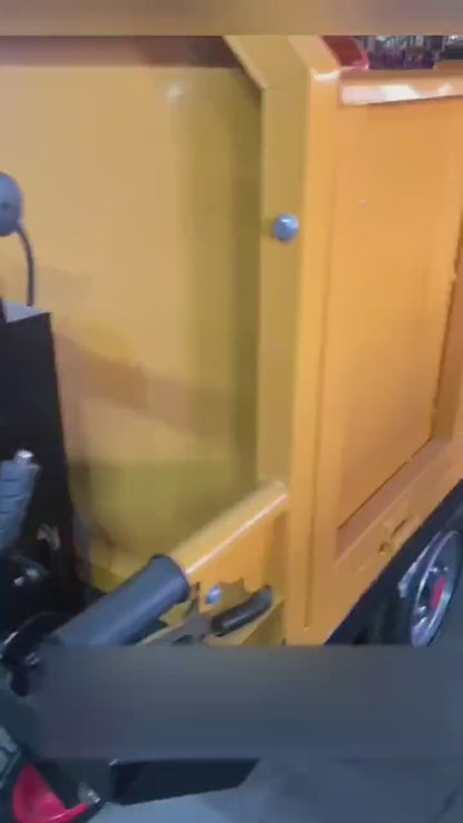 Electric Engineering vehicle construction site