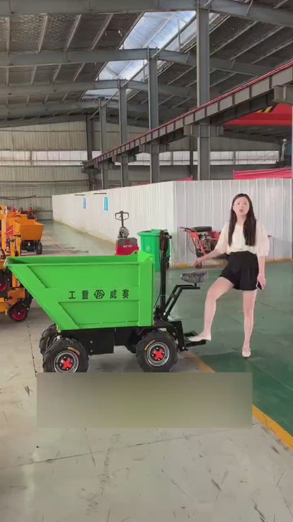 Electric Engineering vehicle hydraulic tilt bucket truck