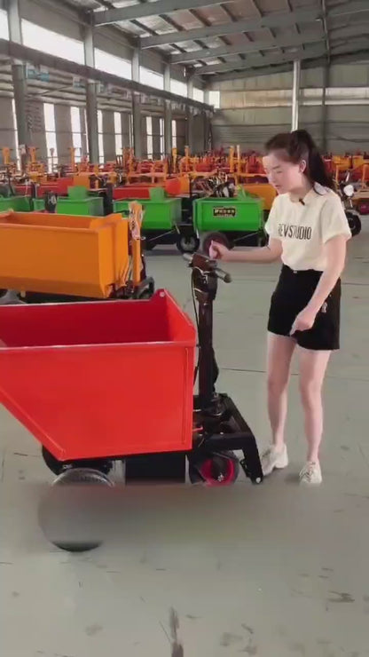 Stand-up dump truck Engineering vehicle